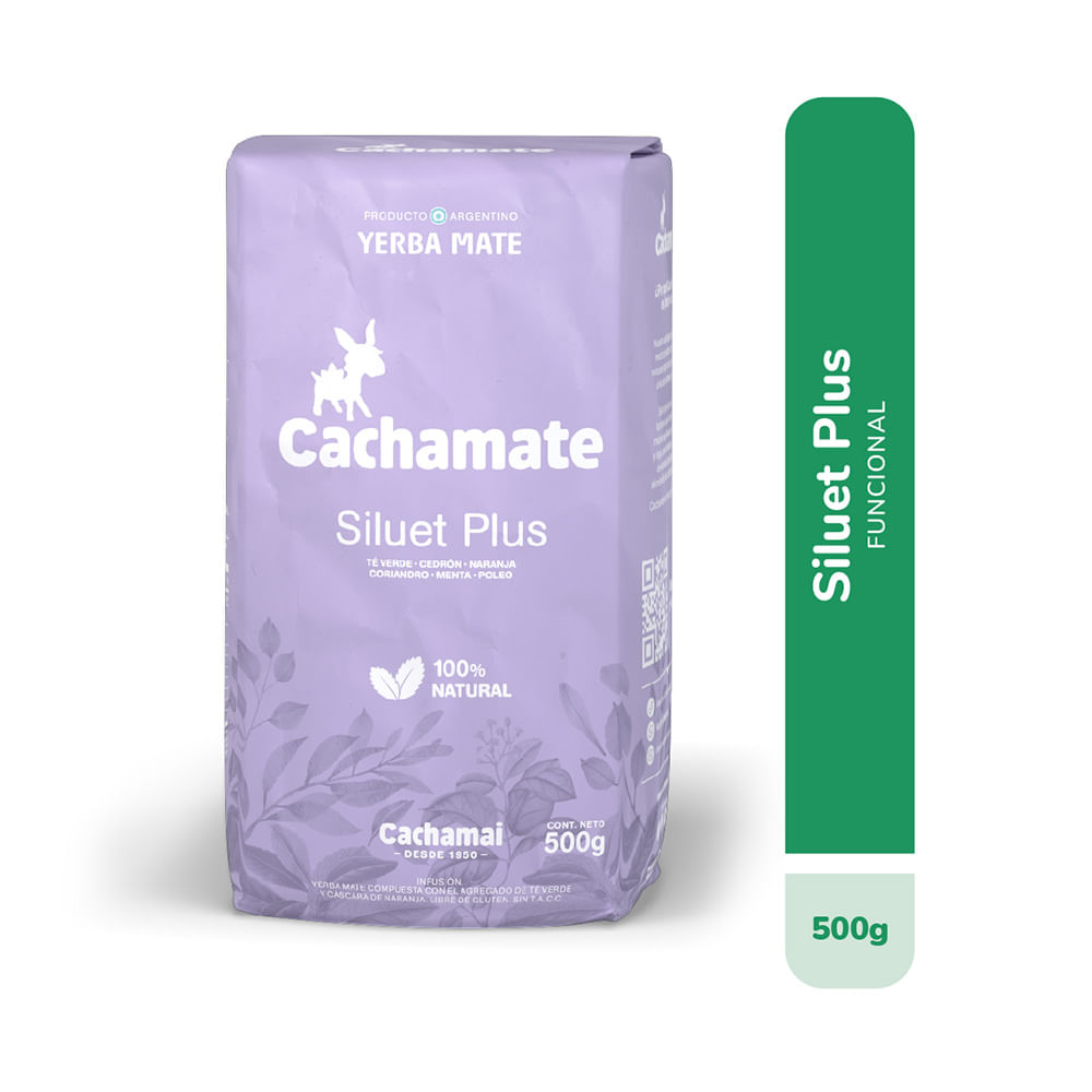 Cachamate - Yerba Mate Compuesta Siluet 500gr