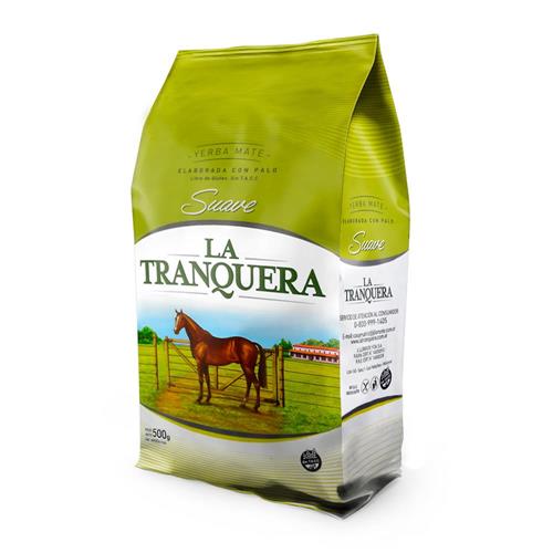 La Tranquera - Yerba Mate Con Palo Suave Paquete 500gr