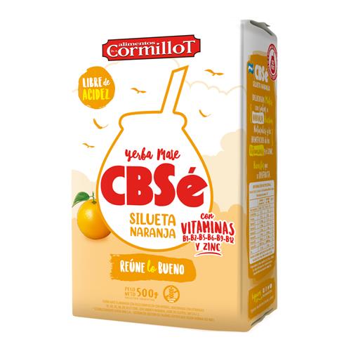 CBSé - Yerba Mate Silueta Naranja 500gr