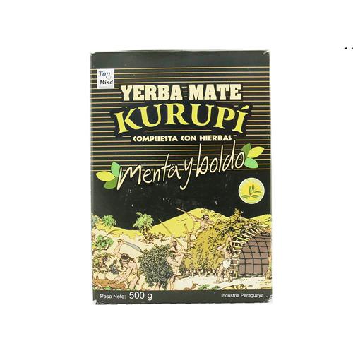 Kurupi - Yerba Mate Menta y Boldo 500gr