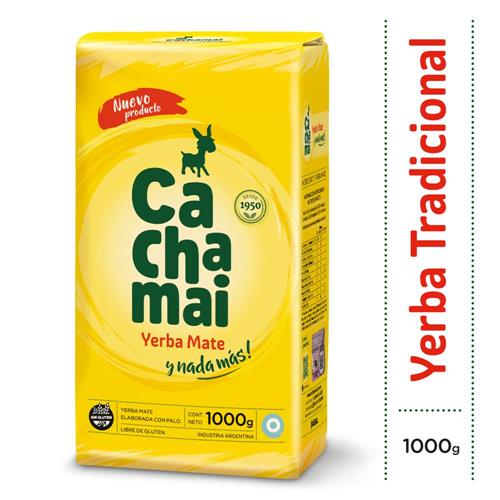 Cachamate - Yerba Mate Con Palo 1kg
