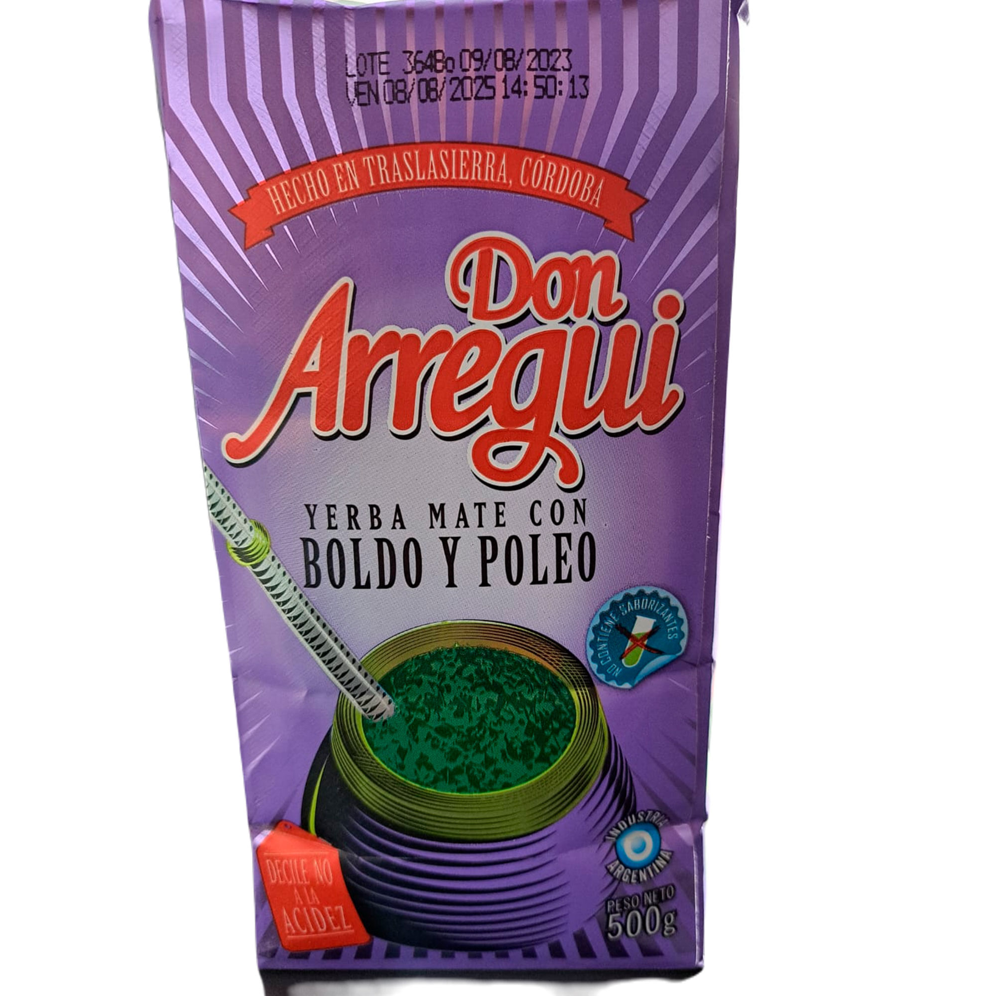 Arregui - Yerba Con Poleo 500gr