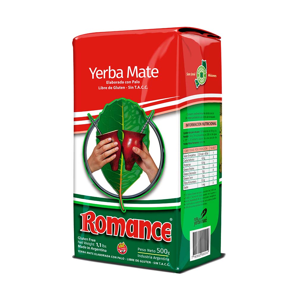 Romance - Yerba Mate Con Palo 500gr