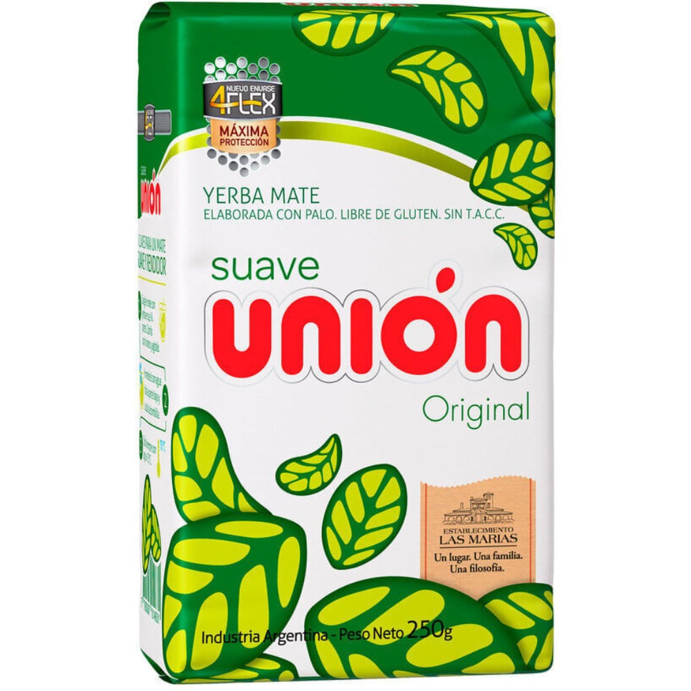 Suave Unión - Yerba Mate 4 Flex 250gr