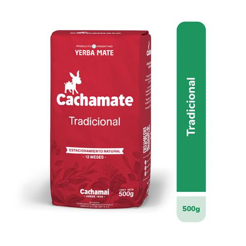 Cachamate - Yerba Mate Clásica Paquete 500gr
