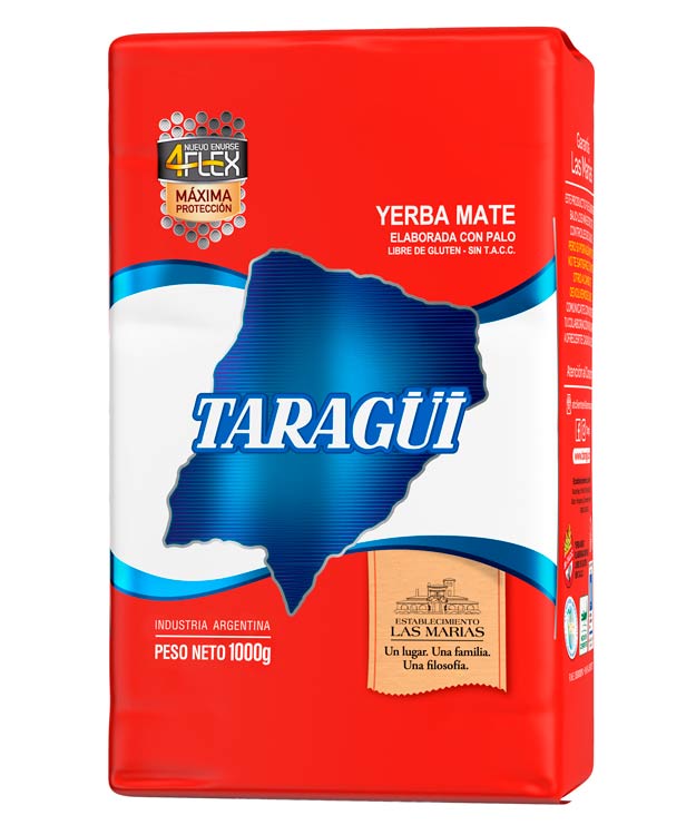 Taragui-Yerba-Mate-Taragui-4-Flex-1kg Taragüi - Yerba Mate Taragui 4 Flex 1kg