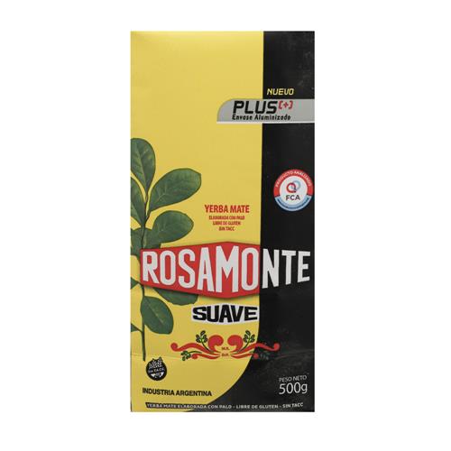 Rosamonte - Yerba Mate Suave Plus Paquete 500gr