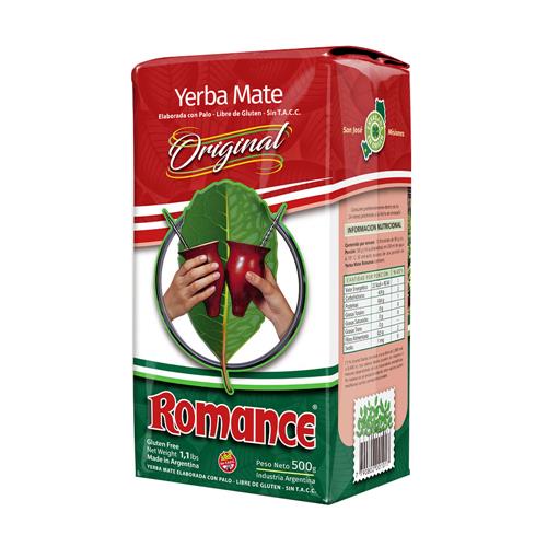 Romance - Yerba Mate Original Con Palo 500gr