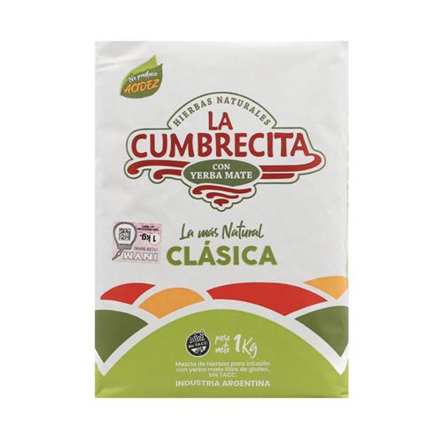 La Cumbrecita - Yerba Mate Paquete 1kg