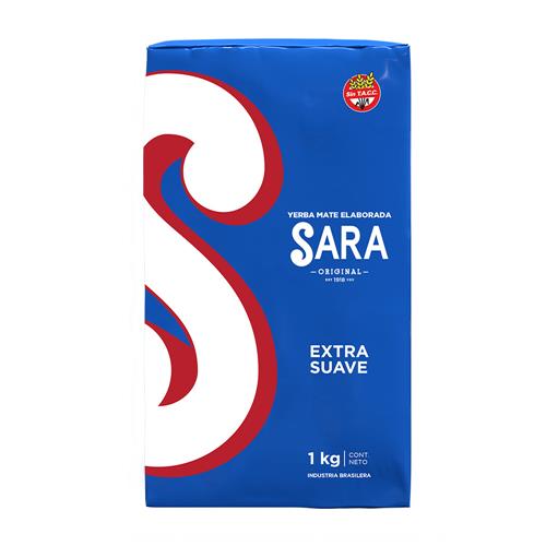 Sara - Yerba Mate Extra Suave Paquete 1kg