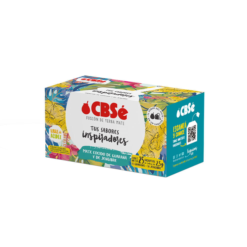 CBSé - Fusión Yerba Mate Sabores Inspiradores 500gr