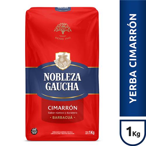Nobleza Gaucha - Yerba Mate Cimarrón 1kg