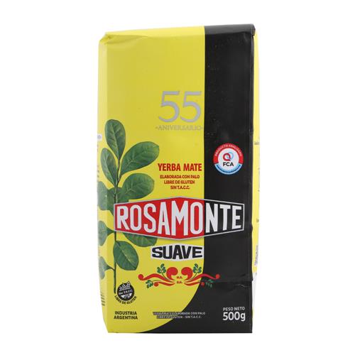 Rosamonte - Yerba Mate Suave Aniversario 55 Paquete 500gr