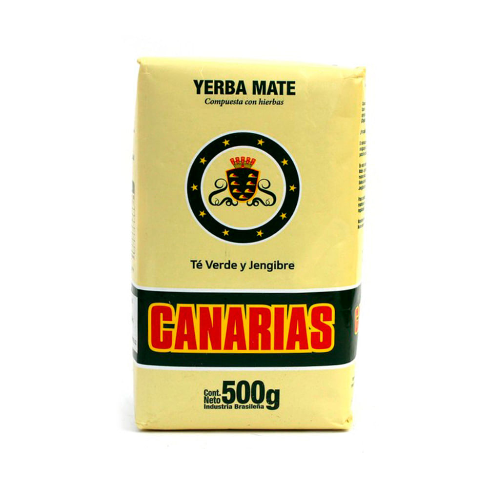 Canarias - Yerba Hierbas Té Verde y Jengi 500gr