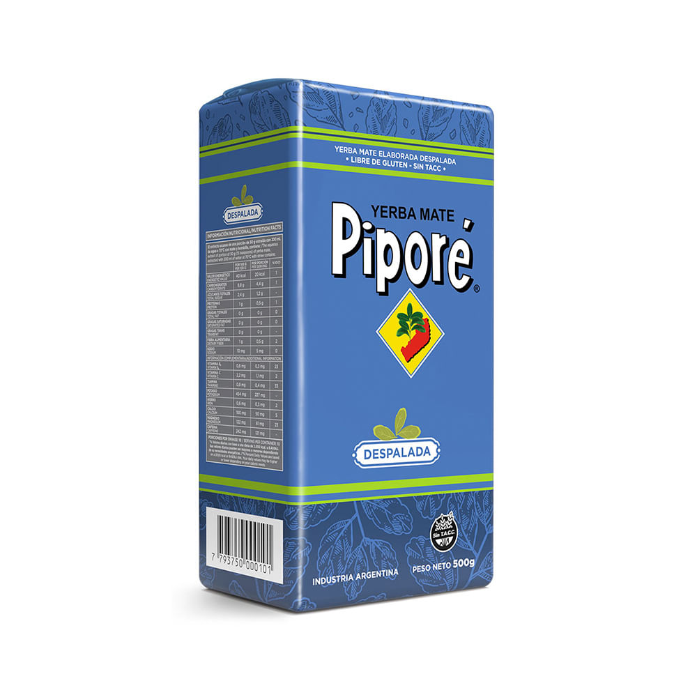 Piporé - Yerba Mate Despalada 500gr