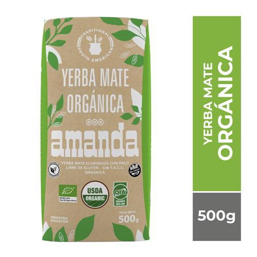 Amanda - Yerba Mate Organica 500gr