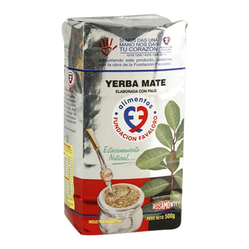 Fundación Favaloro - Yerba Mate con Palo Paquete 500gr