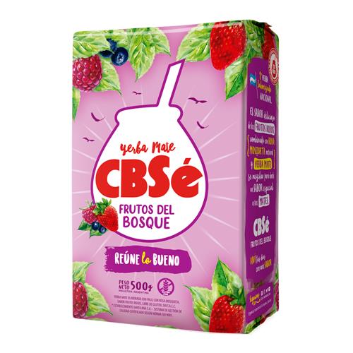 CBSé - Yerba Mate Frutos Del Bosque Paquete 500gr