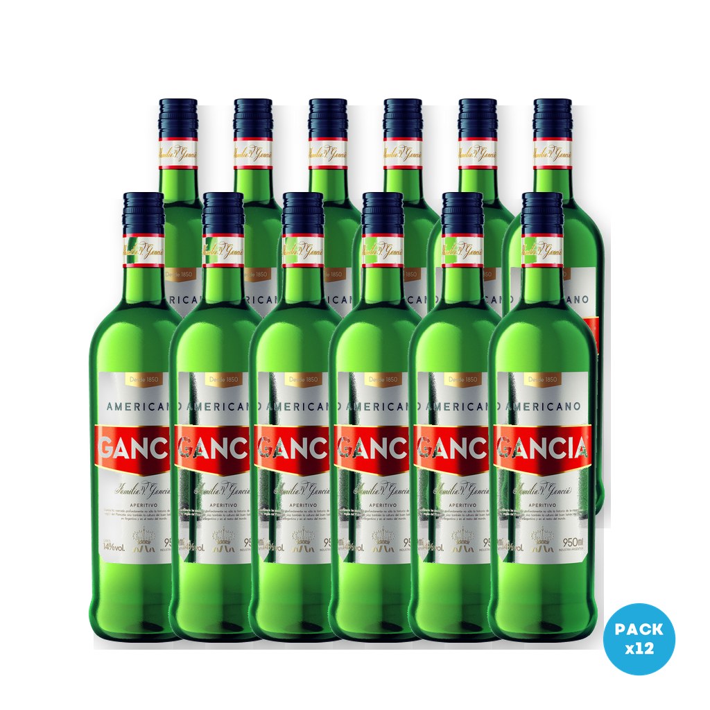 Gancia – Americano 950ml – 12 unidades Gancia - Americano 950ml - 12 unidades
