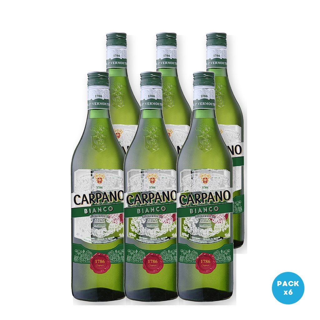 Carpano – Vermouth Bianco 950ml – 6 unidades Carpano - Vermouth Bianco 950ml - 6 unidades