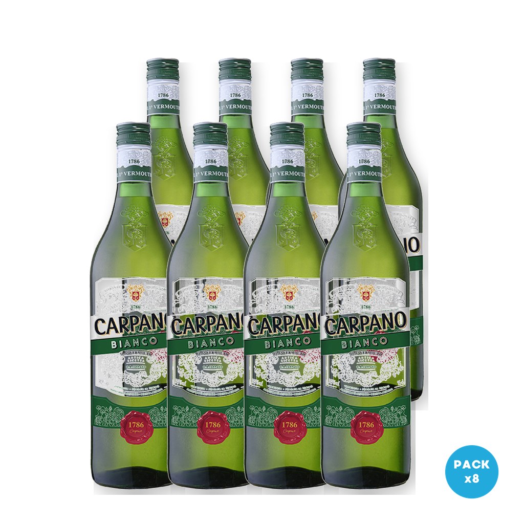 Carpano – Vermouth Bianco 950ml – 8 unidades Carpano - Vermouth Bianco 950ml - 8 unidades