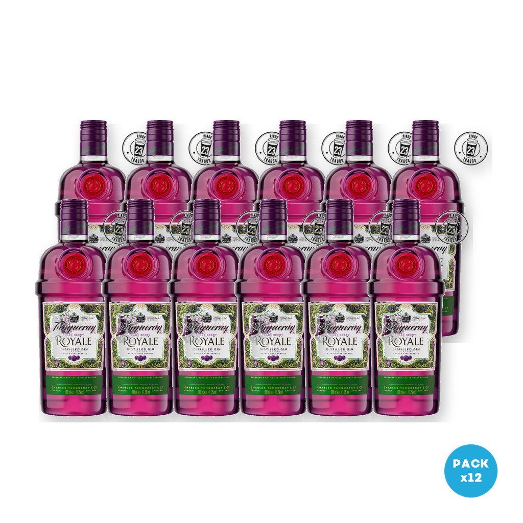 Tanqueray – Gin Dark Berry Roy 700ml – 12 unidades Tanqueray - Gin Dark Berry Roy 700ml - 12 unidades