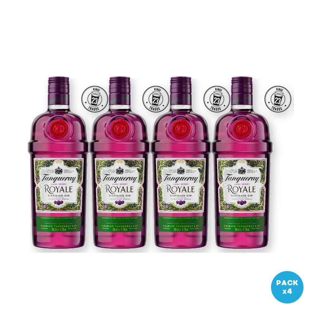 Tanqueray – Gin Dark Berry Roy 700ml – 4 unidades Tanqueray - Gin Dark Berry Roy 700ml - 4 unidades