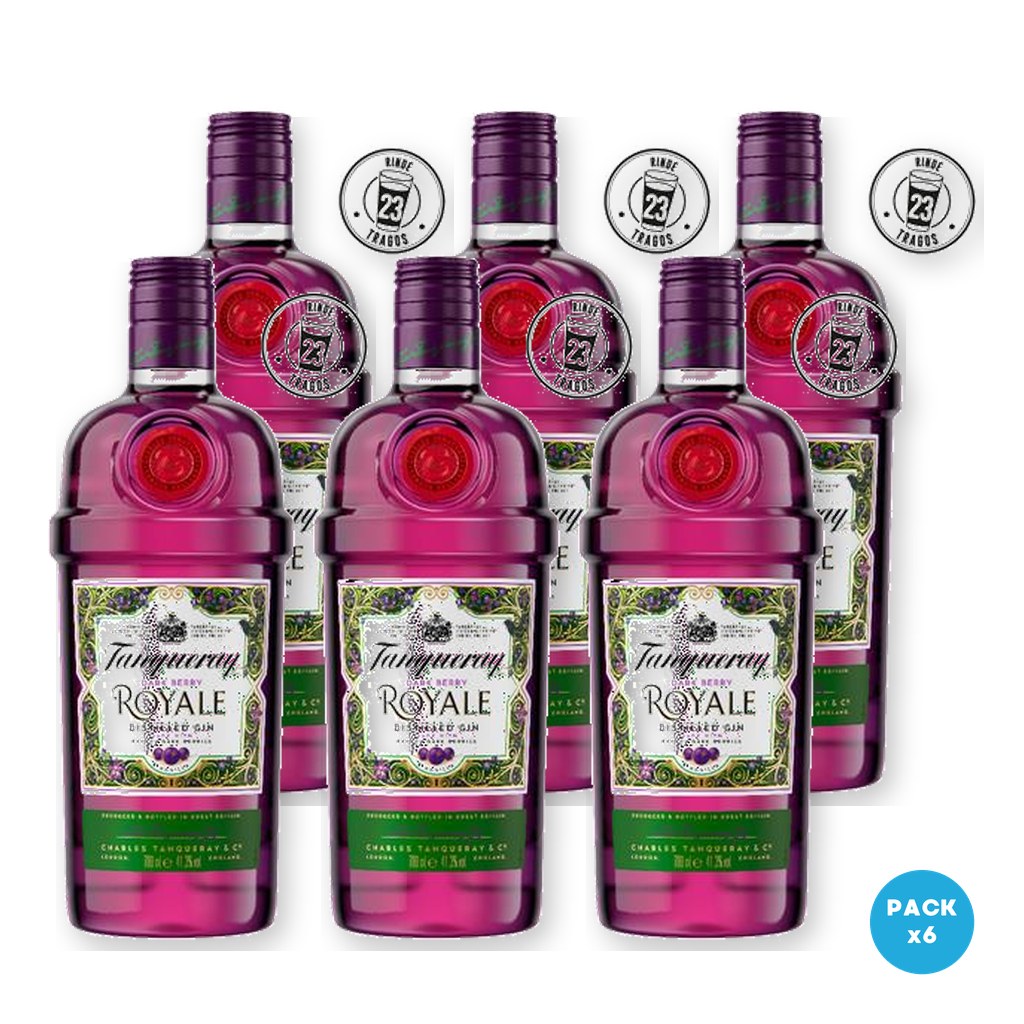 Tanqueray – Gin Dark Berry Roy 700ml – 6 unidades Tanqueray - Gin Dark Berry Roy 700ml - 6 unidades