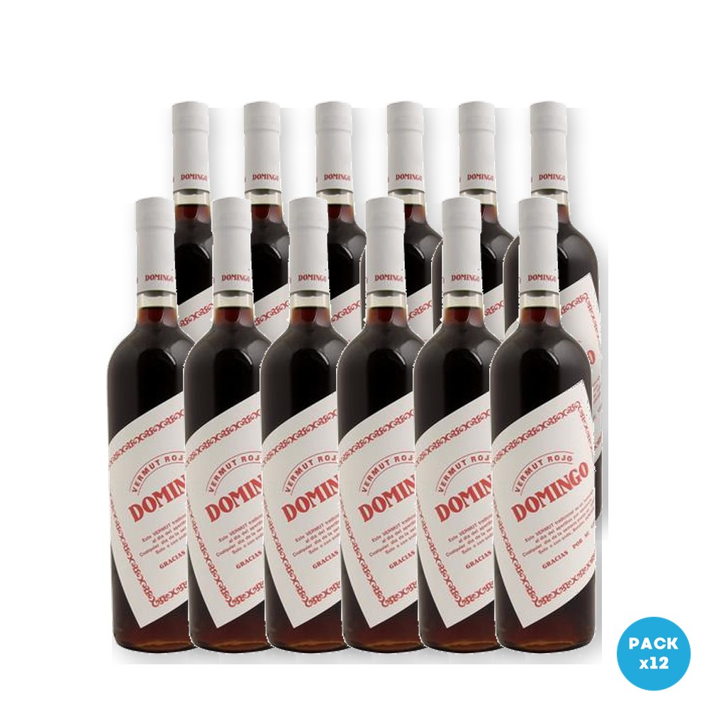Domingo – Vermouth Rojo 750ml – 12 unidades Domingo - Vermouth Rojo 750ml - 12 unidades