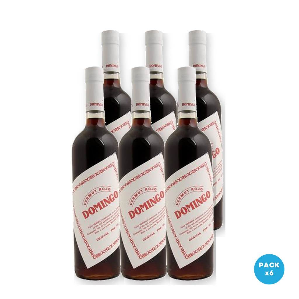 Domingo – Vermouth Rojo 750ml – 6 unidades Domingo - Vermouth Rojo 750ml - 6 unidades