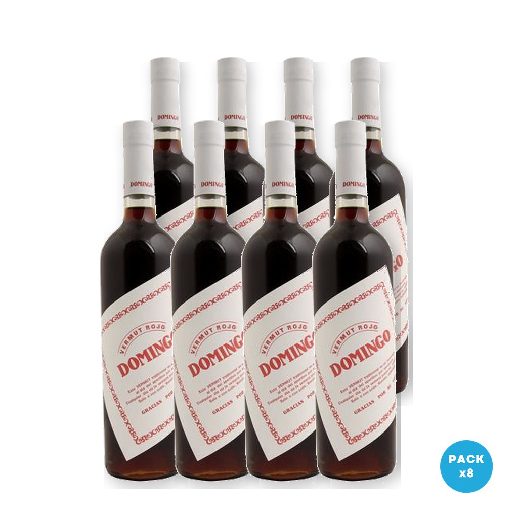 Domingo – Vermouth Rojo 750ml – 8 unidades Domingo - Vermouth Rojo 750ml - 8 unidades