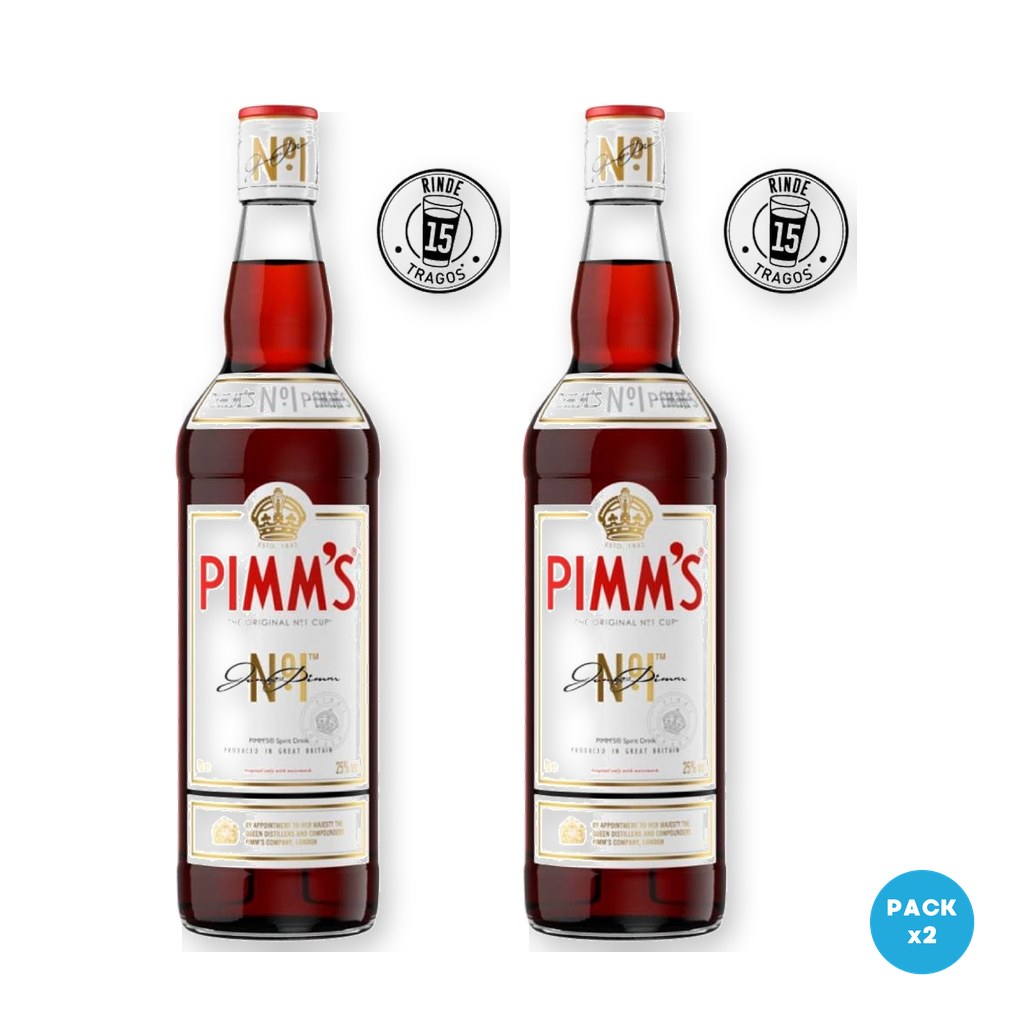 Pimm´S – Aperitivo Bitter 750ml – 2 unidades Pimm´S - Aperitivo Bitter 750ml - 2 unidades