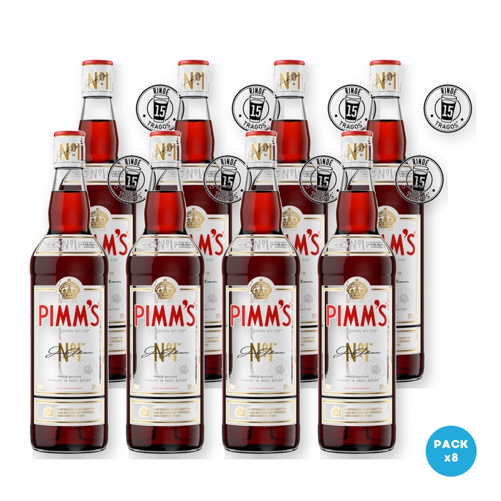 Pimm´S – Aperitivo Bitter 750ml – 8 unidades Pimm´S - Aperitivo Bitter 750ml - 8 unidades
