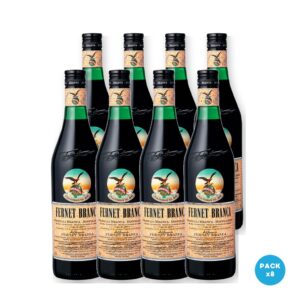 Branca - Fernet 750ml - 8 unidades