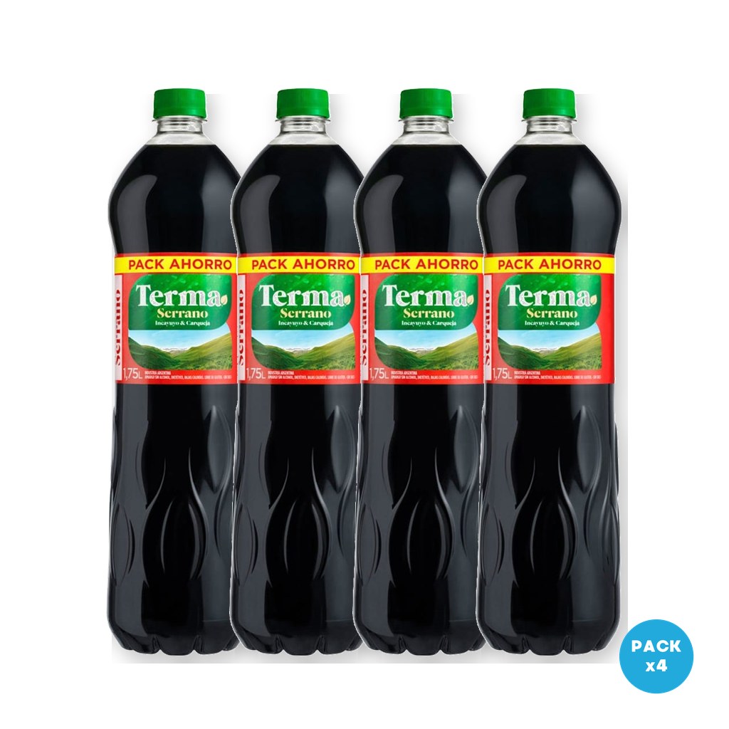 Terma – Aperitivo Sin Alcohol Serrano 1.7L – 4 unidades Terma - Aperitivo Sin Alcohol Serrano 1.7L - 4 unidades