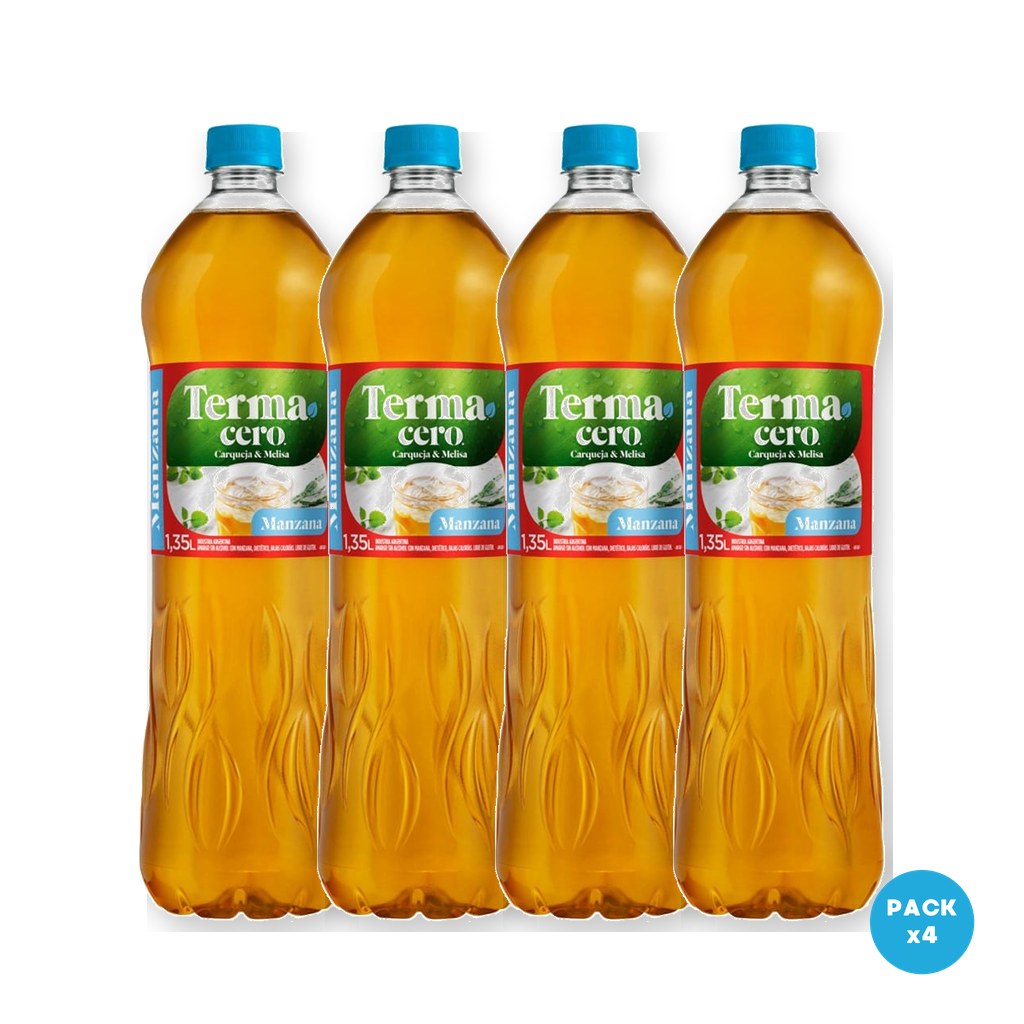 Terma – Aperitivo Sin Alcohol Manzana Cero 1.35L – 4 unidades Terma - Aperitivo Sin Alcohol Manzana Cero 1.35L - 4 unidades