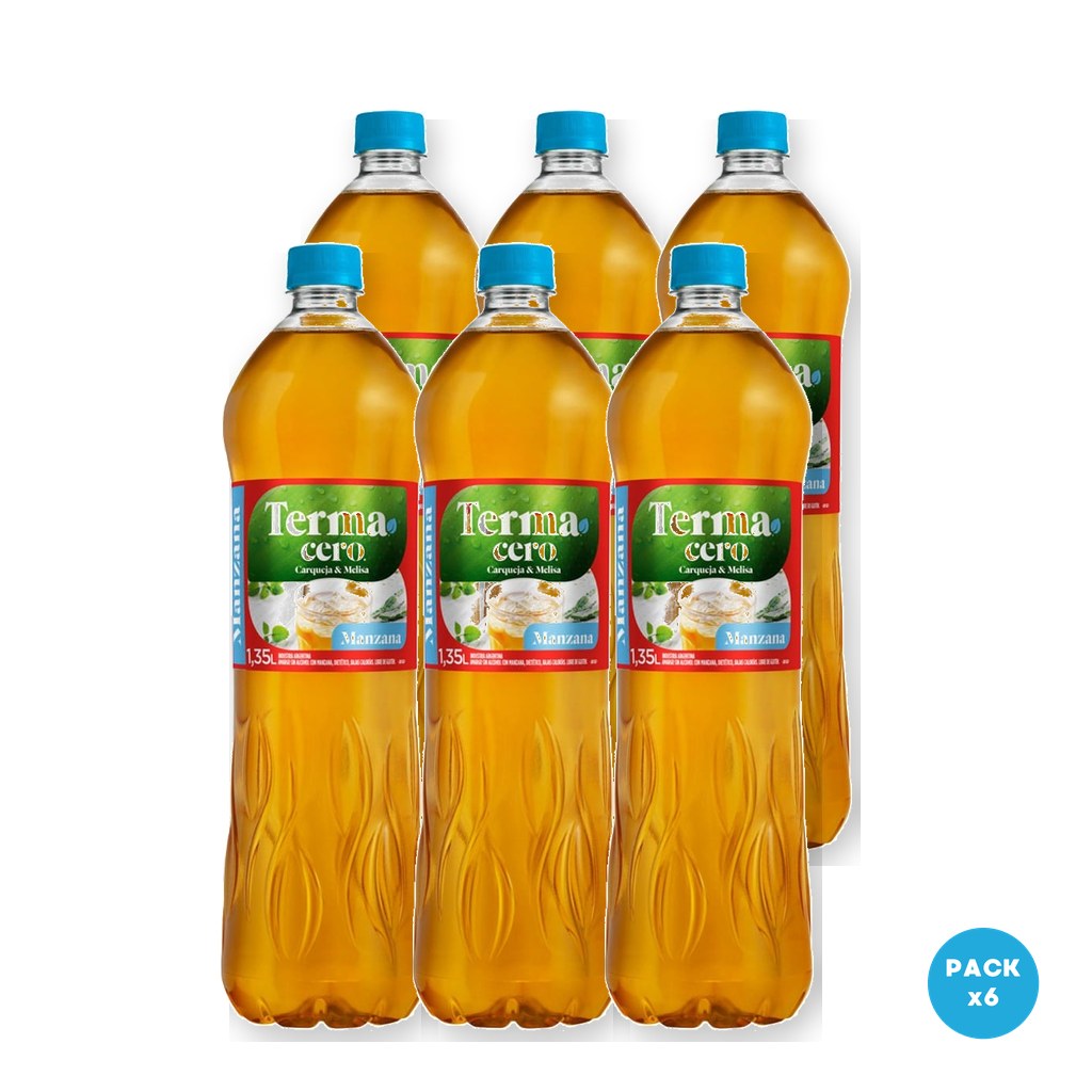 Terma – Aperitivo Sin Alcohol Manzana Cero 1.35L – 6 unidades Terma - Aperitivo Sin Alcohol Manzana Cero 1.35L - 6 unidades
