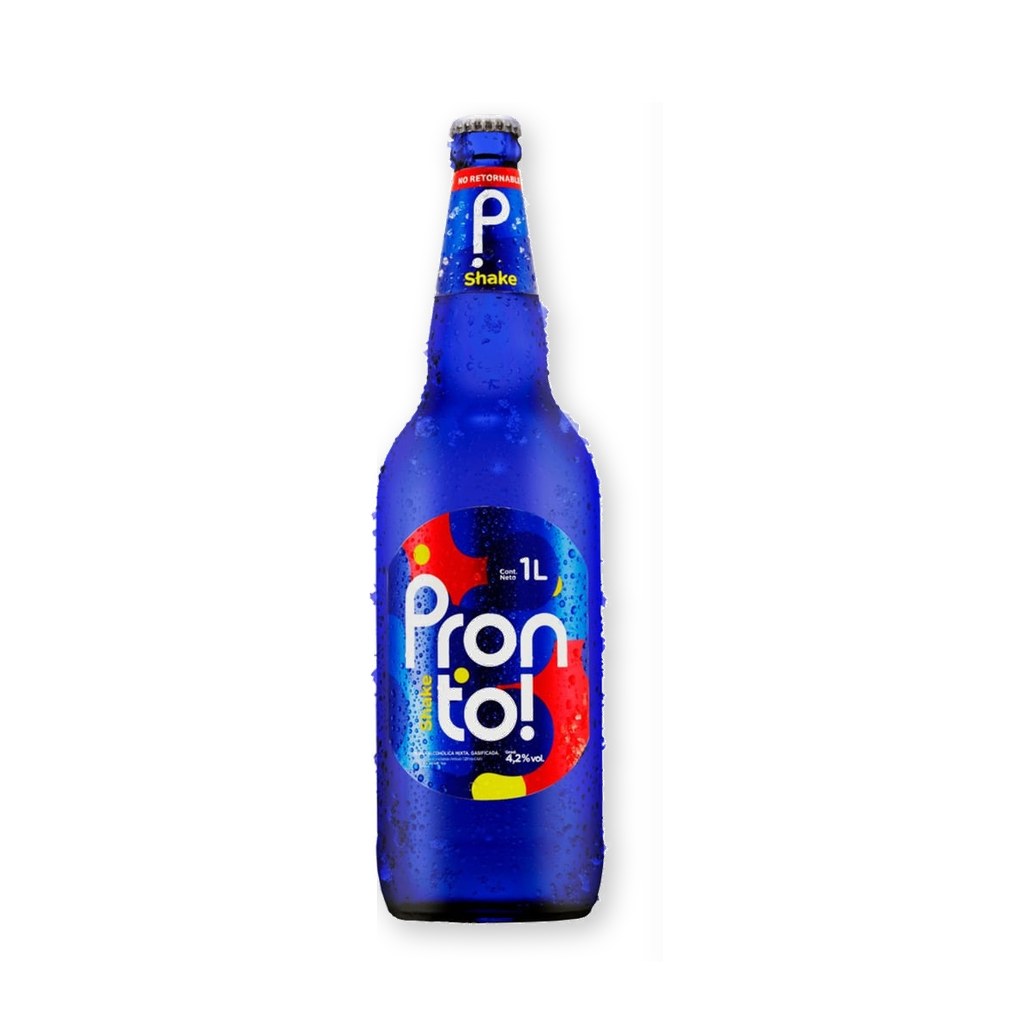Pronto Shake - Aperitivo Sabor Blue 1L - 1 unidad