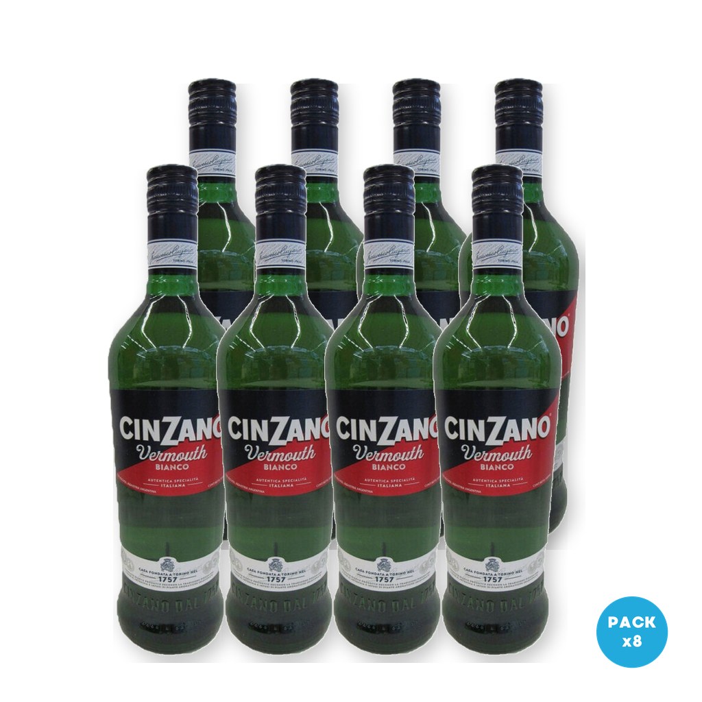 Cinzano – Vermouth Bianco 1L – 8 unidades Cinzano - Vermouth Bianco 1L - 8 unidades