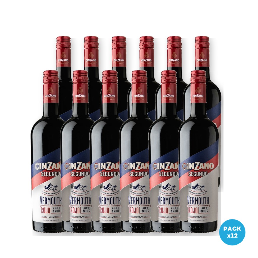 Cinzano – Vermouth Segundo 750ml – 12 unidades Cinzano - Vermouth Segundo 750ml - 12 unidades