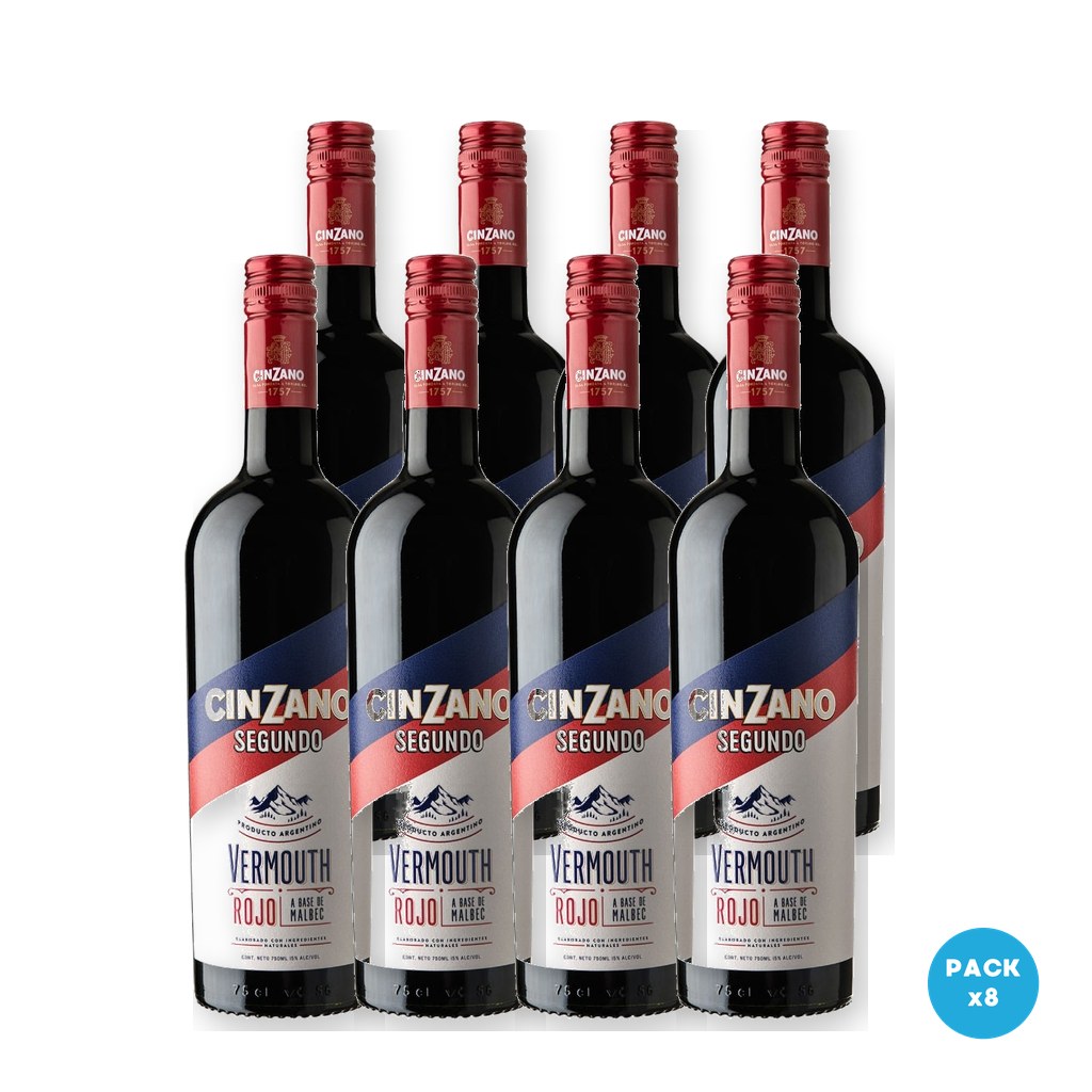 Cinzano – Vermouth Segundo 750ml – 8 unidades Cinzano - Vermouth Segundo 750ml - 8 unidades