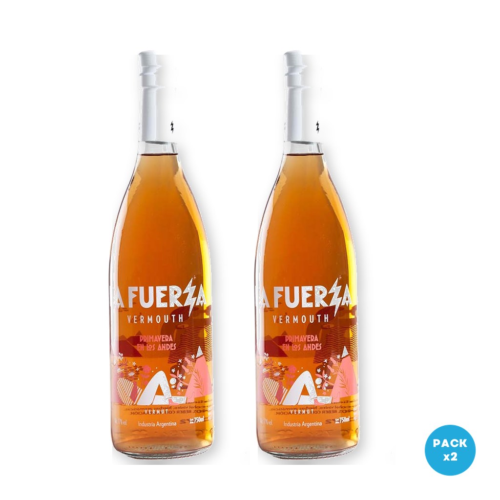 La Fuerza – Vermouth Primavera De Los Andes Sabor Torrontés Y Botánicos 750ml – 2 unidades La Fuerza - Vermouth Primavera De Los Andes Sabor Torrontés Y Botánicos 750ml - 2 unidades