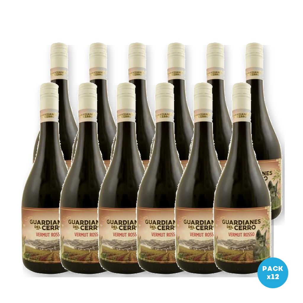 Guardianes Del Cerro – Vermouth Rosso 750ml – 12 unidades Guardianes Del Cerro - Vermouth Rosso 750ml - 12 unidades