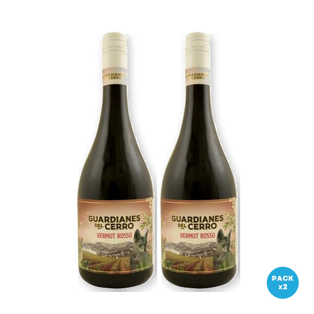 Guardianes Del Cerro – Vermouth Rosso 750ml – 2 unidades Guardianes Del Cerro - Vermouth Rosso 750ml - 2 unidades