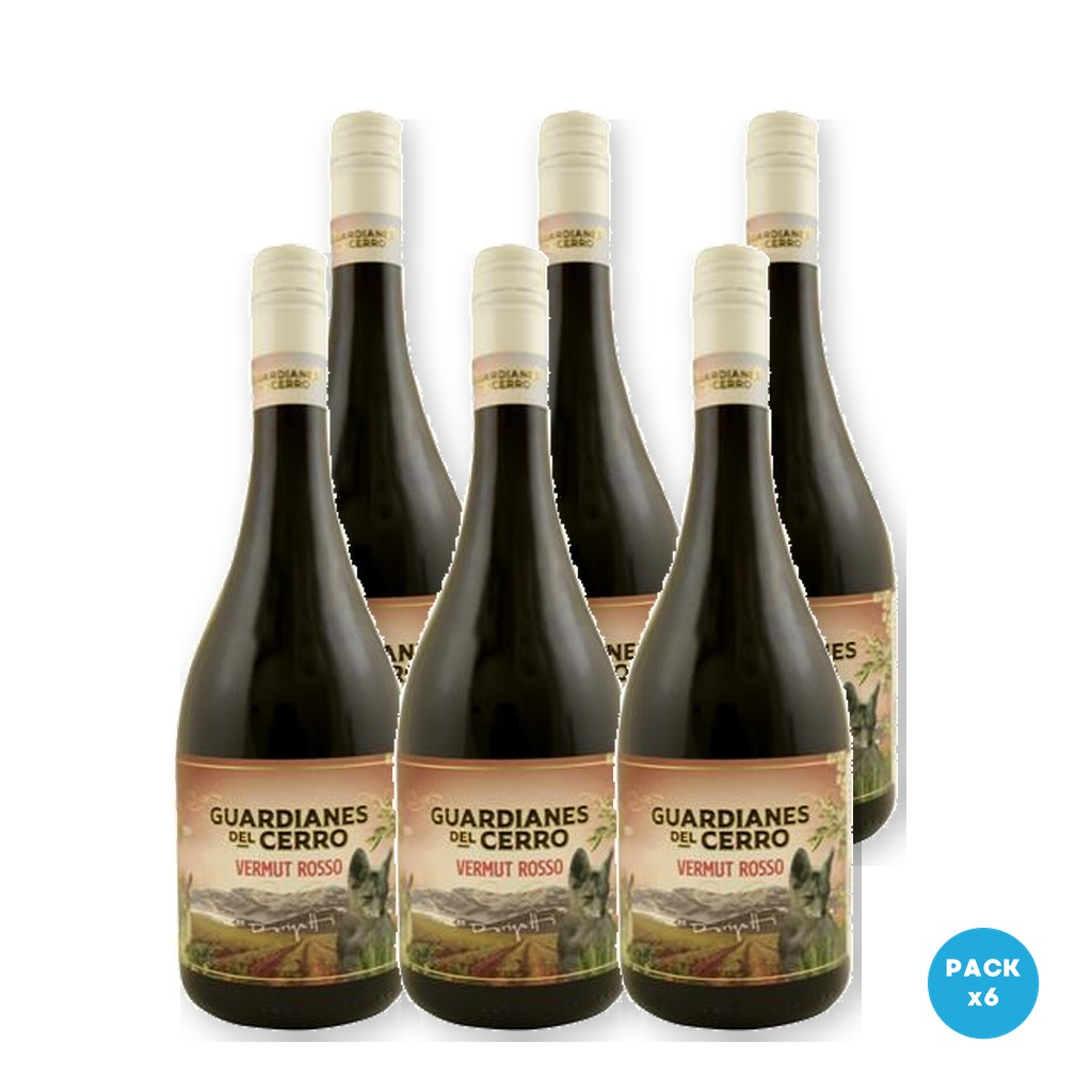 Guardianes Del Cerro – Vermouth Rosso 750ml – 6 unidades Guardianes Del Cerro - Vermouth Rosso 750ml - 6 unidades