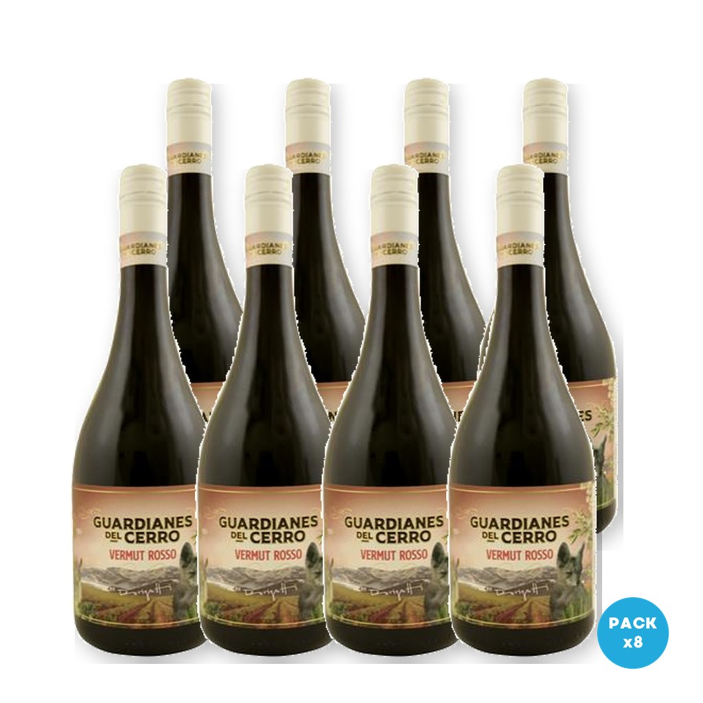 Guardianes Del Cerro – Vermouth Rosso 750ml – 8 unidades Guardianes Del Cerro - Vermouth Rosso 750ml - 8 unidades