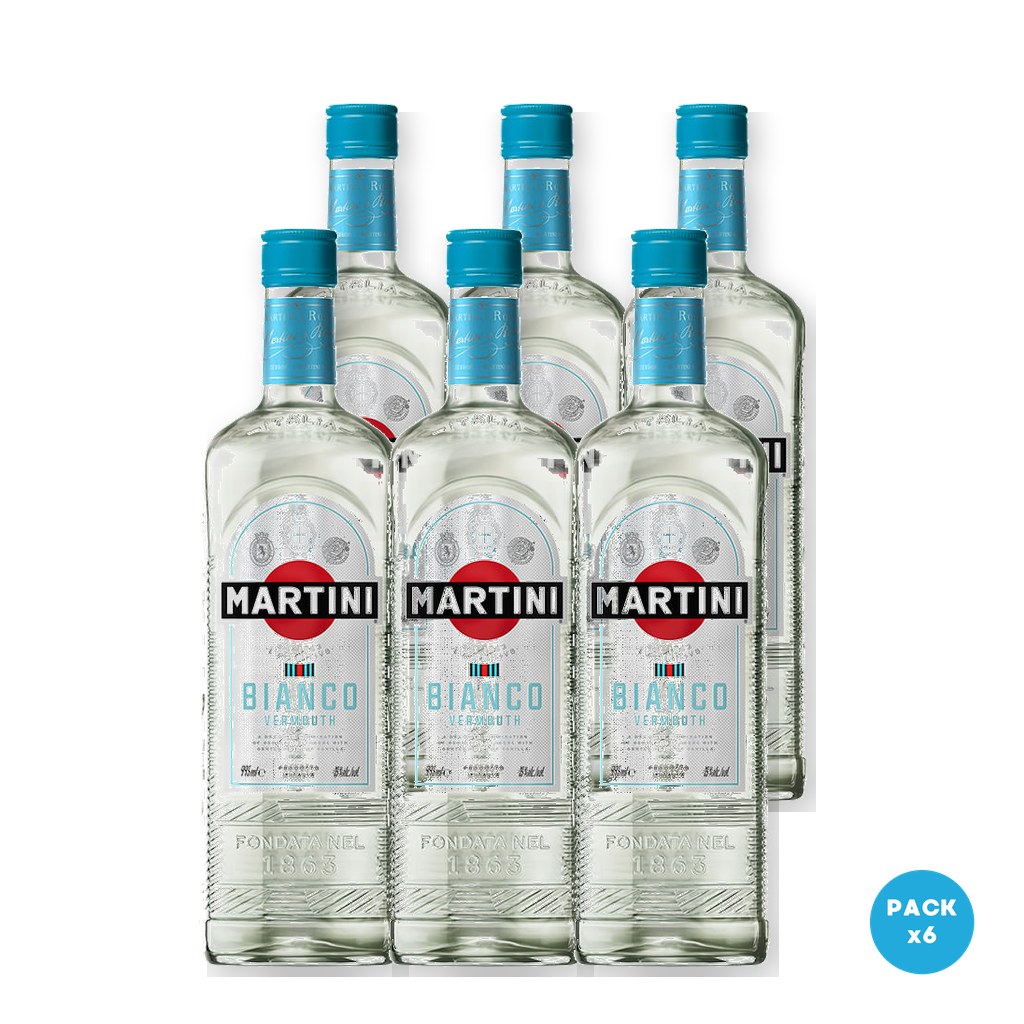 Martini – Vermouth Bianco 995ml – 6 unidades Martini - Vermouth Bianco 995ml - 6 unidades