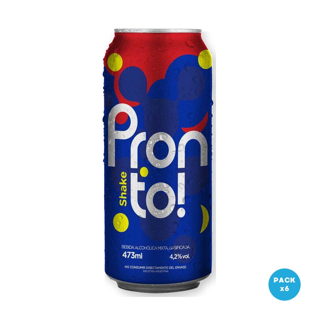 Pronto - Americano Shake Lata 473ml - 1 Six Pack
