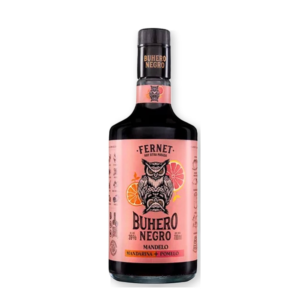 Buhero Negro - Fernet Mandelo 700ml - 1 unidad