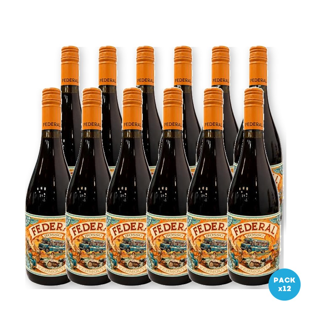 Federal – Vermouth Rosso 750ml – 12 unidades Federal - Vermouth Rosso 750ml - 12 unidades